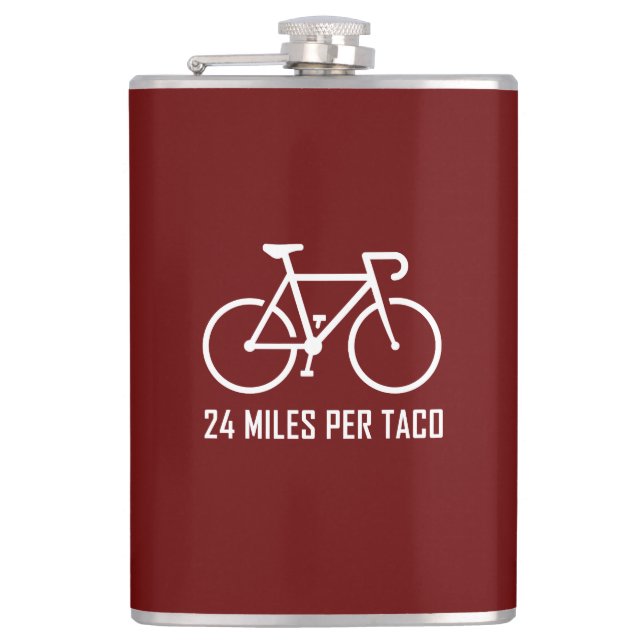 Petaca 24 millas por taco (Anverso)