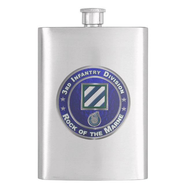 Petaca ¡3ra División de Infantería Roca del Marne! (Anverso)