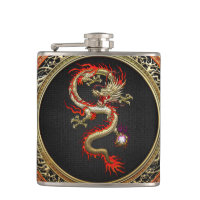 [400] Dragón chino de oro Fucanglong