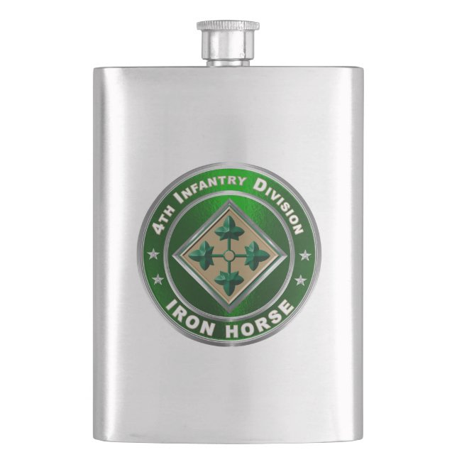 Petaca 4ta División de Infantería (Anverso)