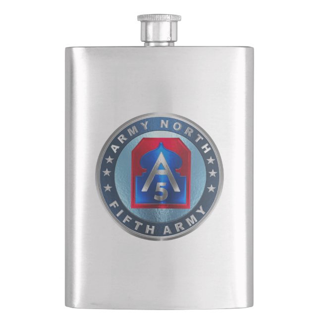 Petaca 5º Ejército “EJÉRCITO NORTE” (Anverso)
