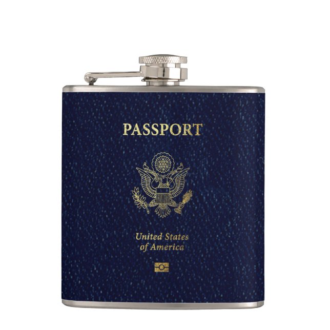 Petaca [500] Cobertura de pasaporte estadounidense (Anverso)