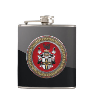 Petaca [500] Escudo de armas de orden teutónico