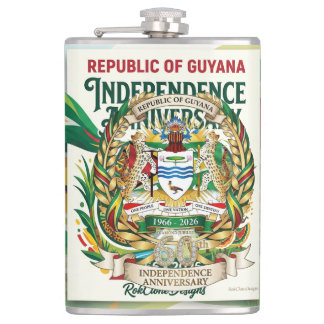 Petaca 60º Aniversario de la Independencia de la Repúblic