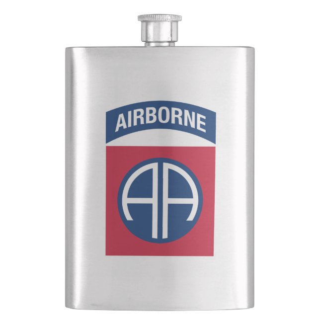 Petaca 82ª División Aérea Insignia Veterano Militar (Anverso)
