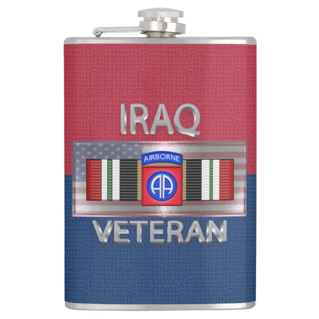 Petaca 82ª División Aérea Veterana de Iraq (Anverso)