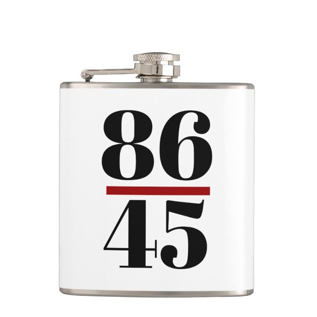 Petaca 8645 Anti Trump (Anverso)