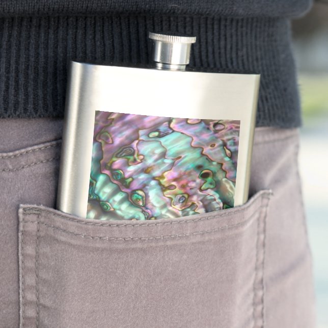 Petaca Abalone Classic Flask (In Situ)
