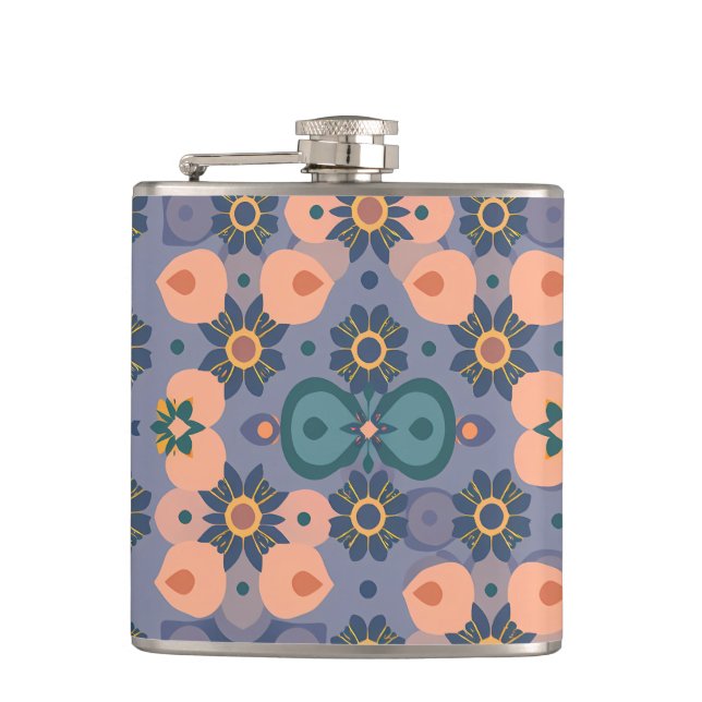 Petaca Abstract Dream Wave – Vibrant Surreal Flow (Anverso)