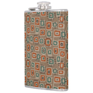 Petaca Abstract Flask Old Cloth Patines