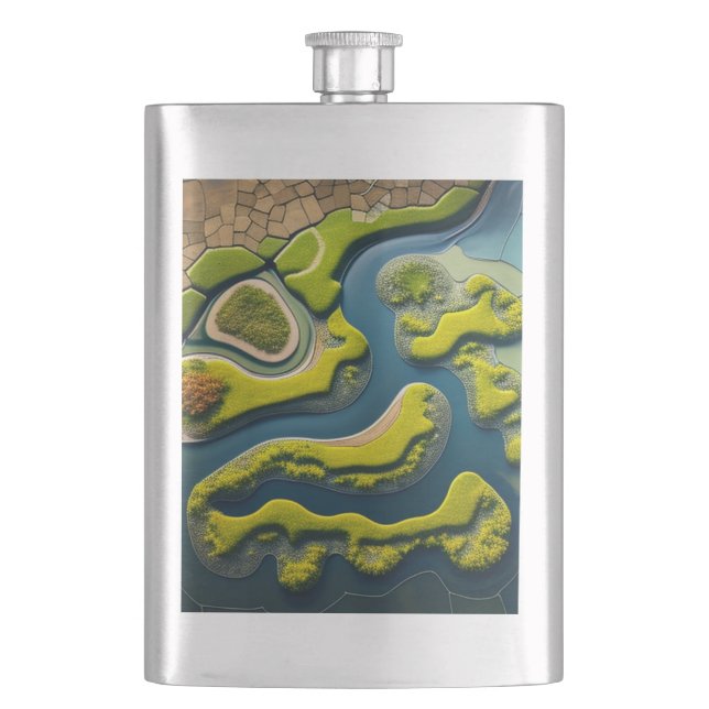 Petaca Abstract River Estuary (Anverso)