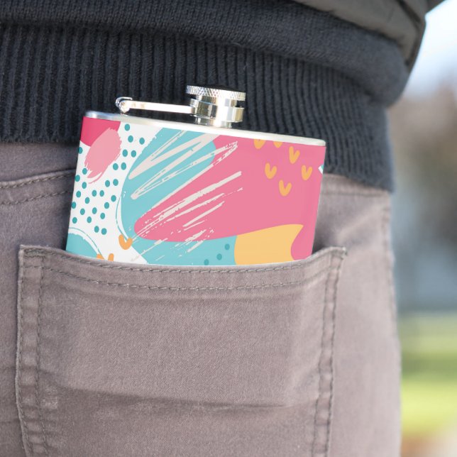 Petaca Abstracto Colorido (In Situ)