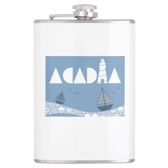 Petaca Acadia (Anverso)