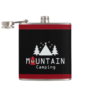 Petaca acampada de montaña