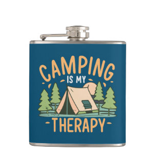 Petaca Acampar es mi terapia