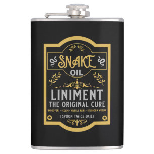 Petaca Aceite salvaje de serpiente occidental