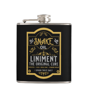 Petaca Aceite salvaje de serpiente occidental