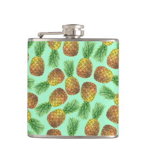 Petaca Acuarela de piñas 2