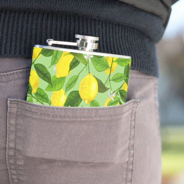 Petaca Acuarela Limón 3 (In Situ)