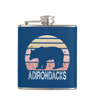 Petaca Adirondacks Retro Bear