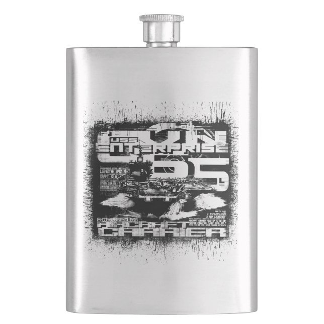 Petaca Aeronave Enterprise Classic Flask (Anverso)