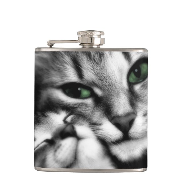 Petaca Afecto felino (Anverso)