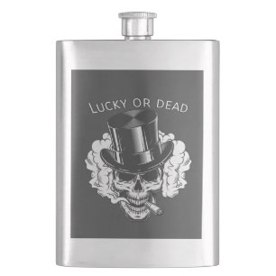 Petaca Afortunado o muerto