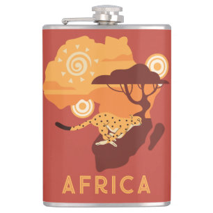 Petaca África de nombres personalizados