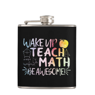 Petaca Agradecimiento al profesor de matemáticas - Sé inc