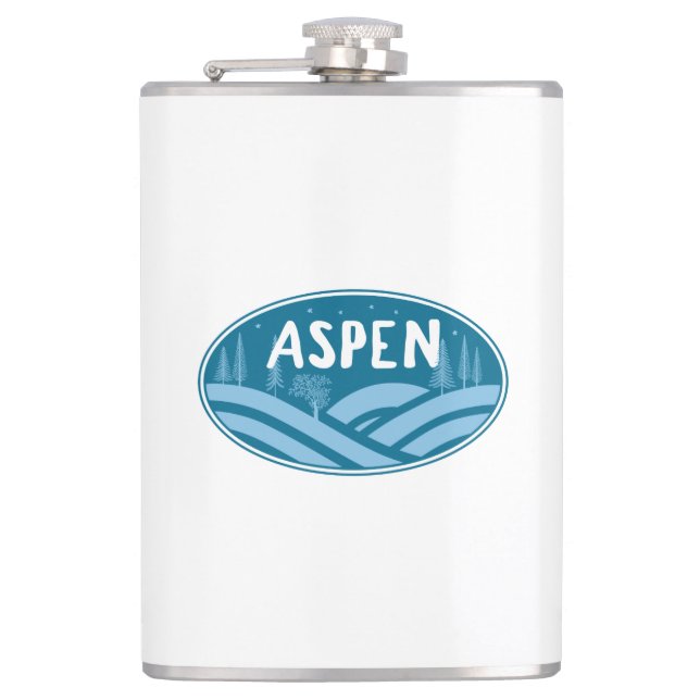 Petaca Aire libre Aspen Colorado (Anverso)