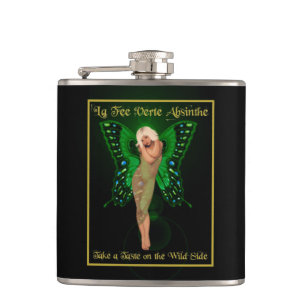 Petaca Ajenjo de hadas verde