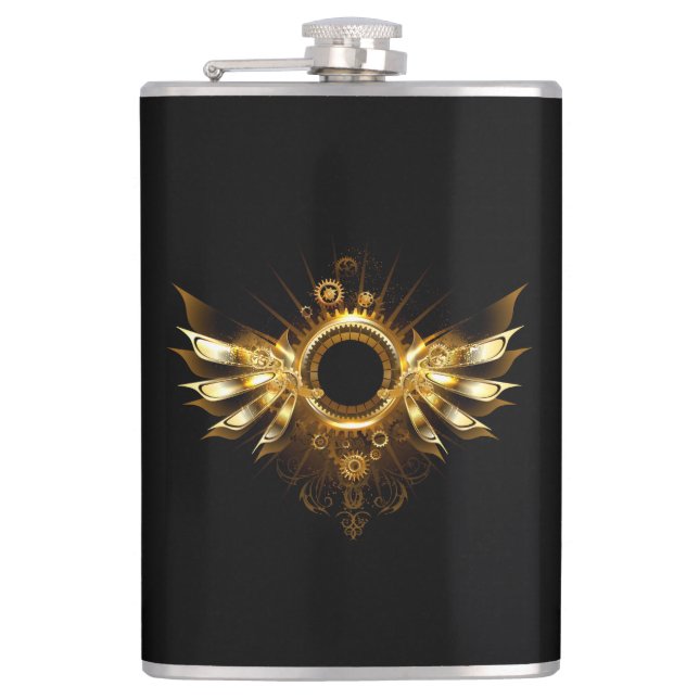 Petaca Alas de steampunk (Anverso)