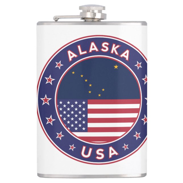 Petaca Alaska (Anverso)