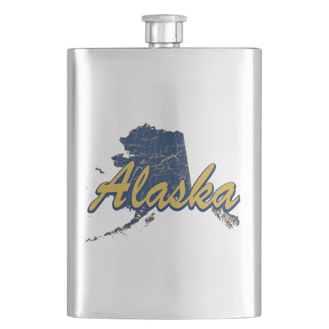 Petaca Alaska (Anverso)