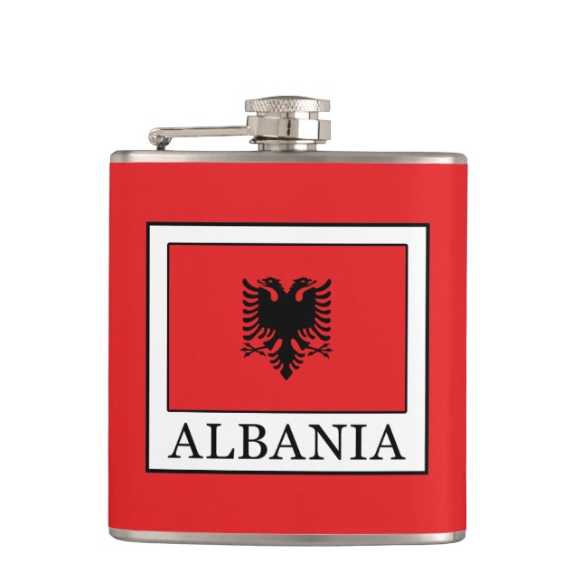 Petaca Albania (Anverso)