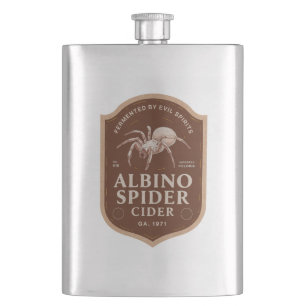 Petaca Albino Spider Halloween Party Vintage