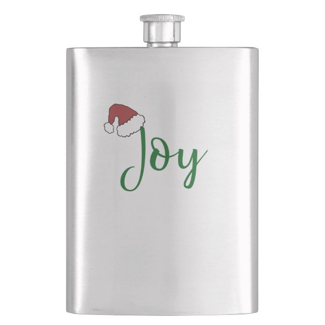 Petaca Alegría en verde con Santa Hat (Anverso)