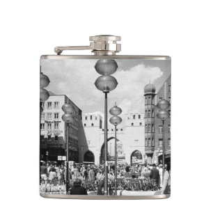 Petaca Alemania Vintage Munich Towngate Karistor 1970