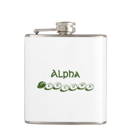 Petaca Alfa Persona Vinyl Envuelto Flask