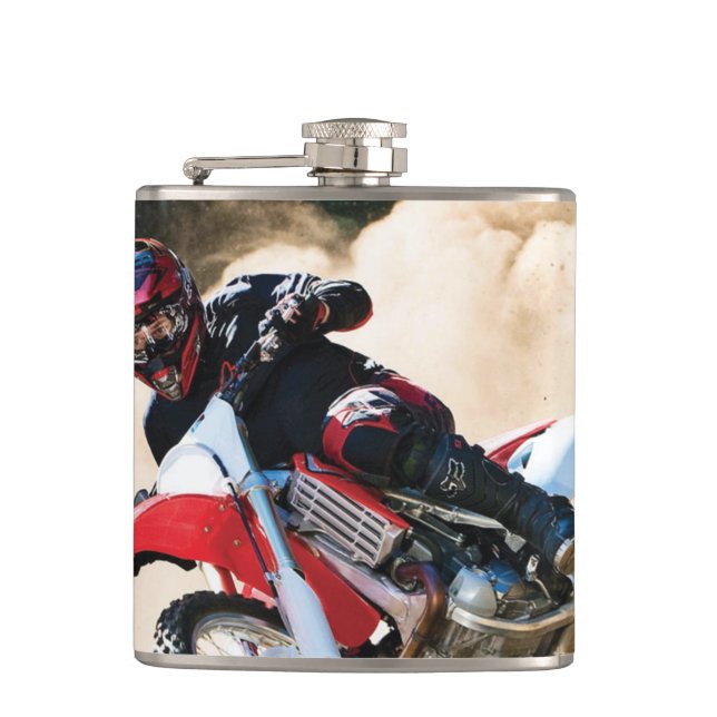 Petaca almohada de motocross (Anverso)