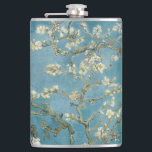 Petaca Almond Blossom Van Gogh<br><div class="desc">Almond Blossoms es un grupo de varios cuadros de 1888 y 1890 de Vincent van Gogh en Arles y Saint-Rémy, al sur de Francia, de almendros florecientes. Los árboles floridos fueron especiales para van Gogh. Representaban el despertar y la esperanza. Los disfrutó estéticamente y encontró alegría al pintar árboles floridos....</div>