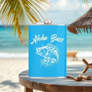Petaca Aloha Bass - Azul Claro Hawaiano
