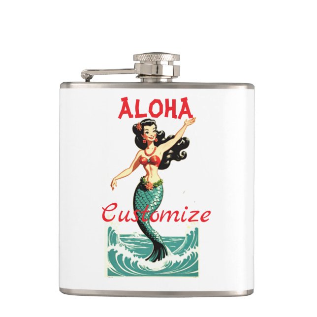 Petaca Aloha Mermaid Thunder_Thunder_Cove (Anverso)