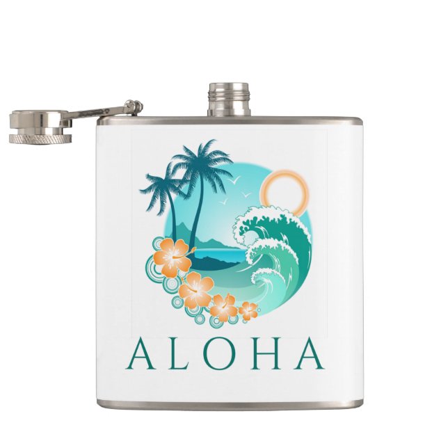 Petaca Aloha Tropical (Abierto)