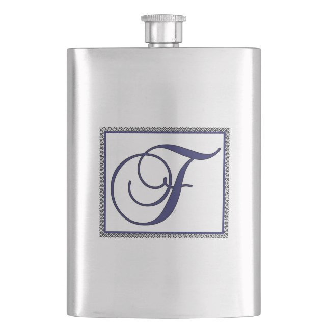 PETACA ALPHABET INITIAL F MONOGRAM (Anverso)