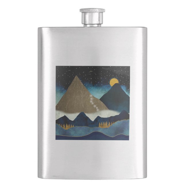 Petaca Alpinistas de las Montañas Doradas (Anverso)