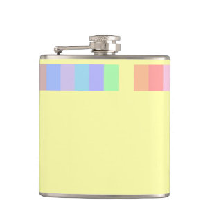 Petaca Amarillo de limón pastel