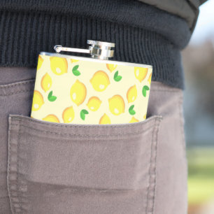 Petaca Amarillo Lemons Flask