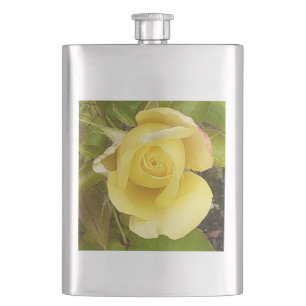 Petaca Amarillo Rosebud Classic Flask