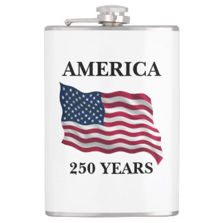 Petaca America 250 Years Flag